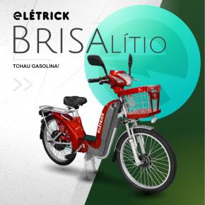 BICICLETA BRISA LITIO VERMELHA BLACK FRIDAY      