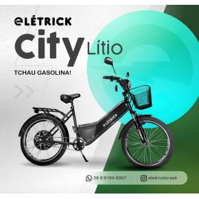 BICICLETA CITY LITIO PRETA BLACK FRIDAY