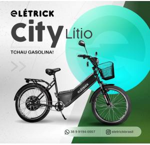 BICICLETA CITY LITIO PRETA