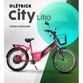 BICICLETA CITY LITIO VERMELHA BLACK FRIDAY